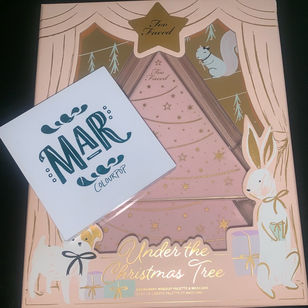 Too Faced Palettes & Coulourpop Palette